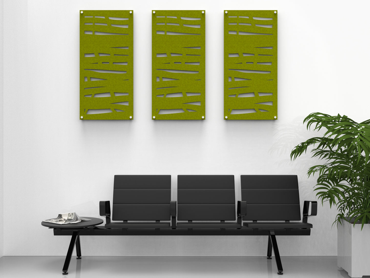 2x4 Acoustic Wall Panel - Overgrowth