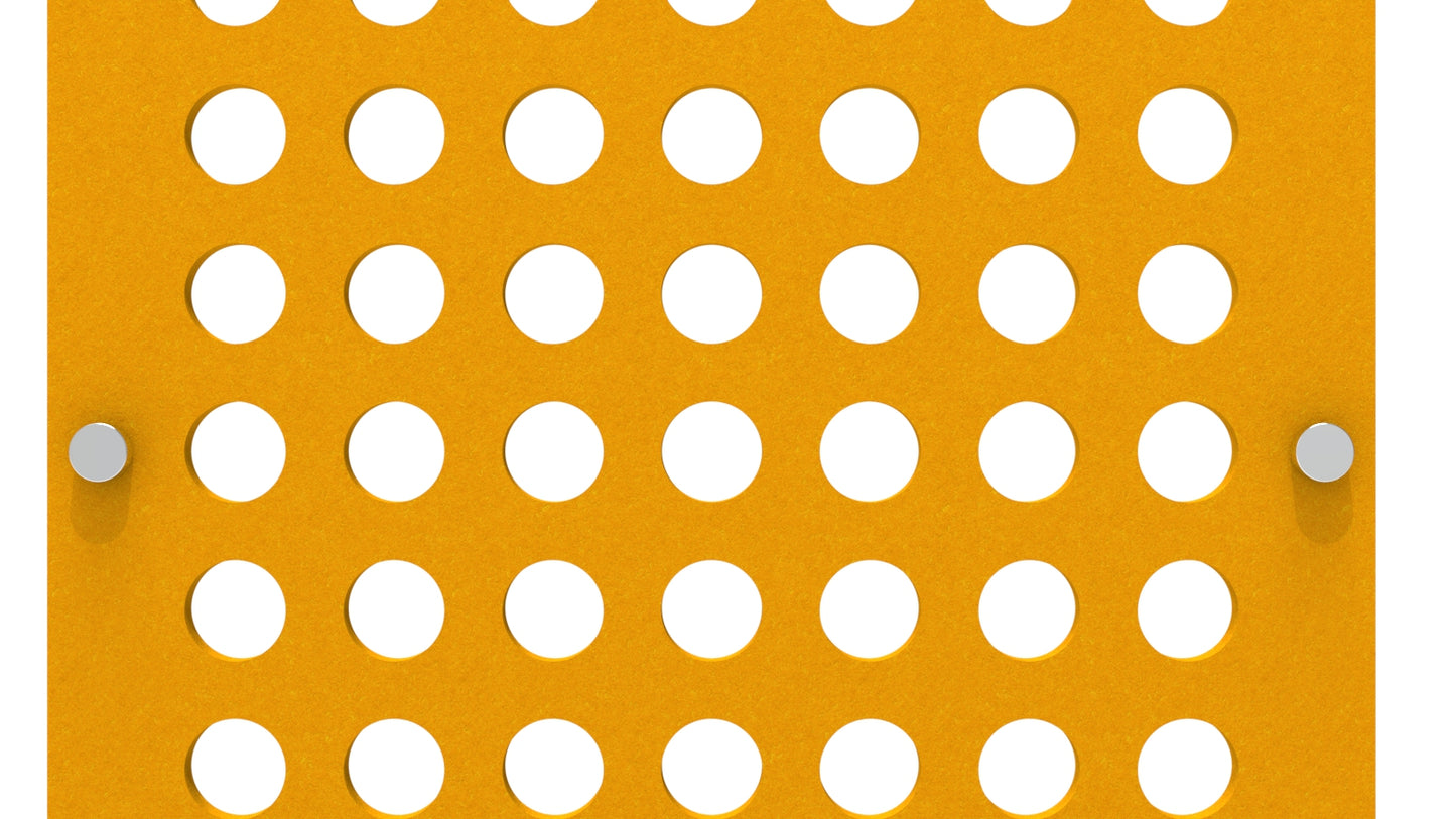 2x8 Acoustic Wall Panel - Just Circles