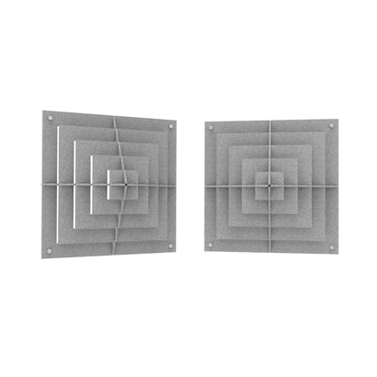 Acoustic 3D Wall Panel - Square Diffuser