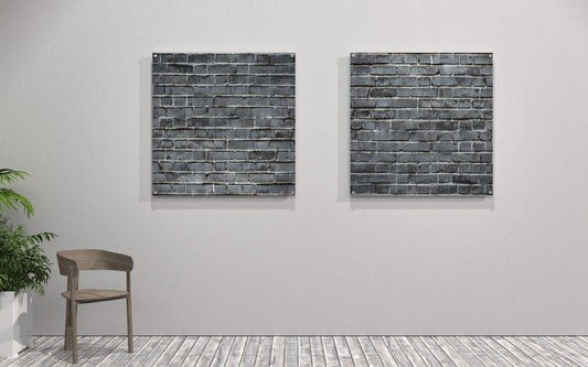 4x4 Printed Acoustic Wall Panel - Brick W44001