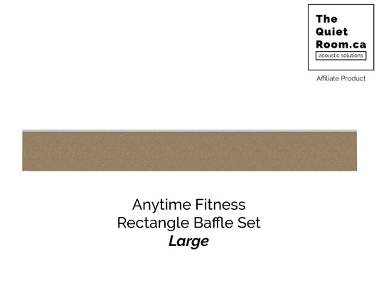 Anytime Fitness - Rectangle Baffles Set - Large