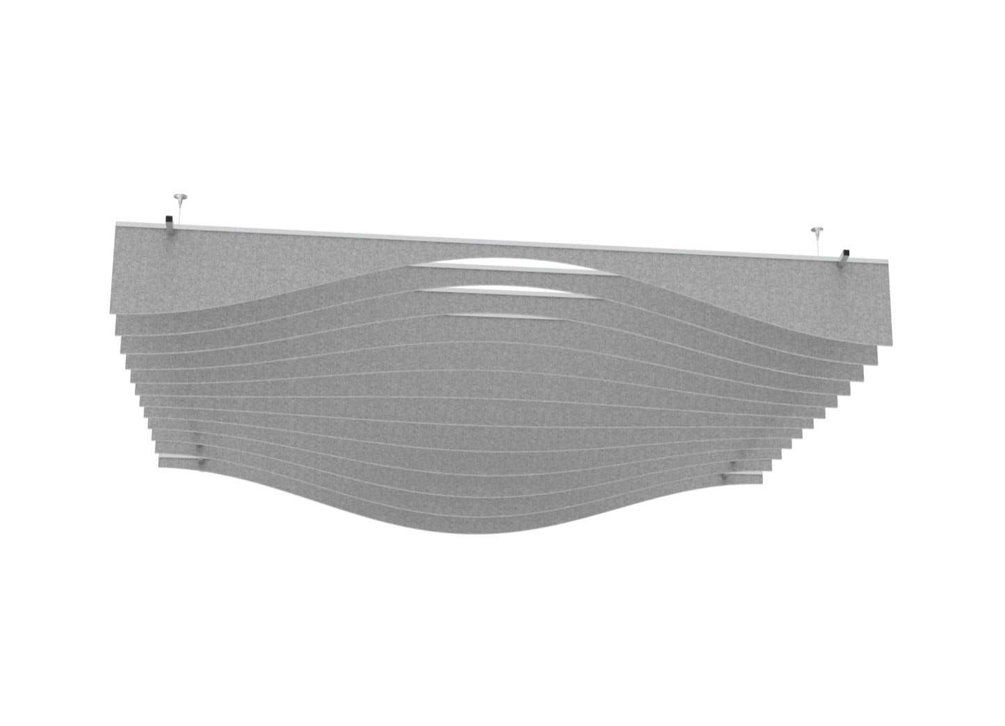 Acoustic Swell Baffle Assembly 12" High x 8'x8'