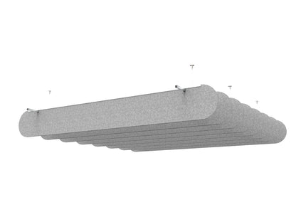 Acoustic Tubular Baffle Assembly 12" High x 8'x8'