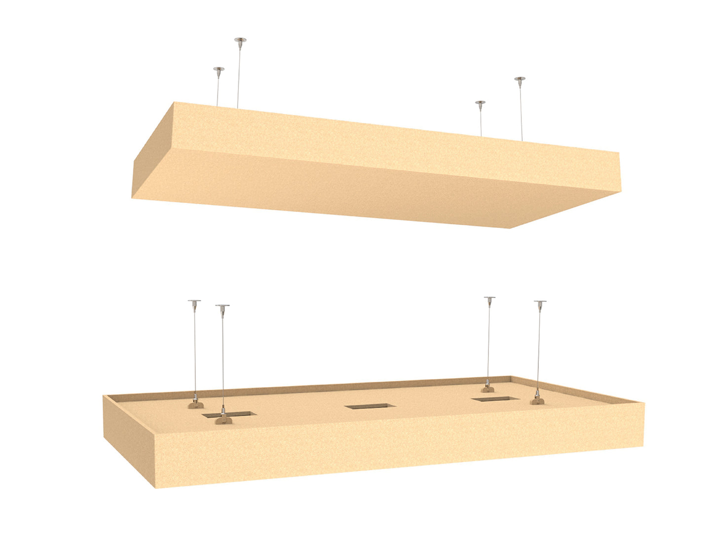 Acoustic Box Cloud 64" x 32" x 6"