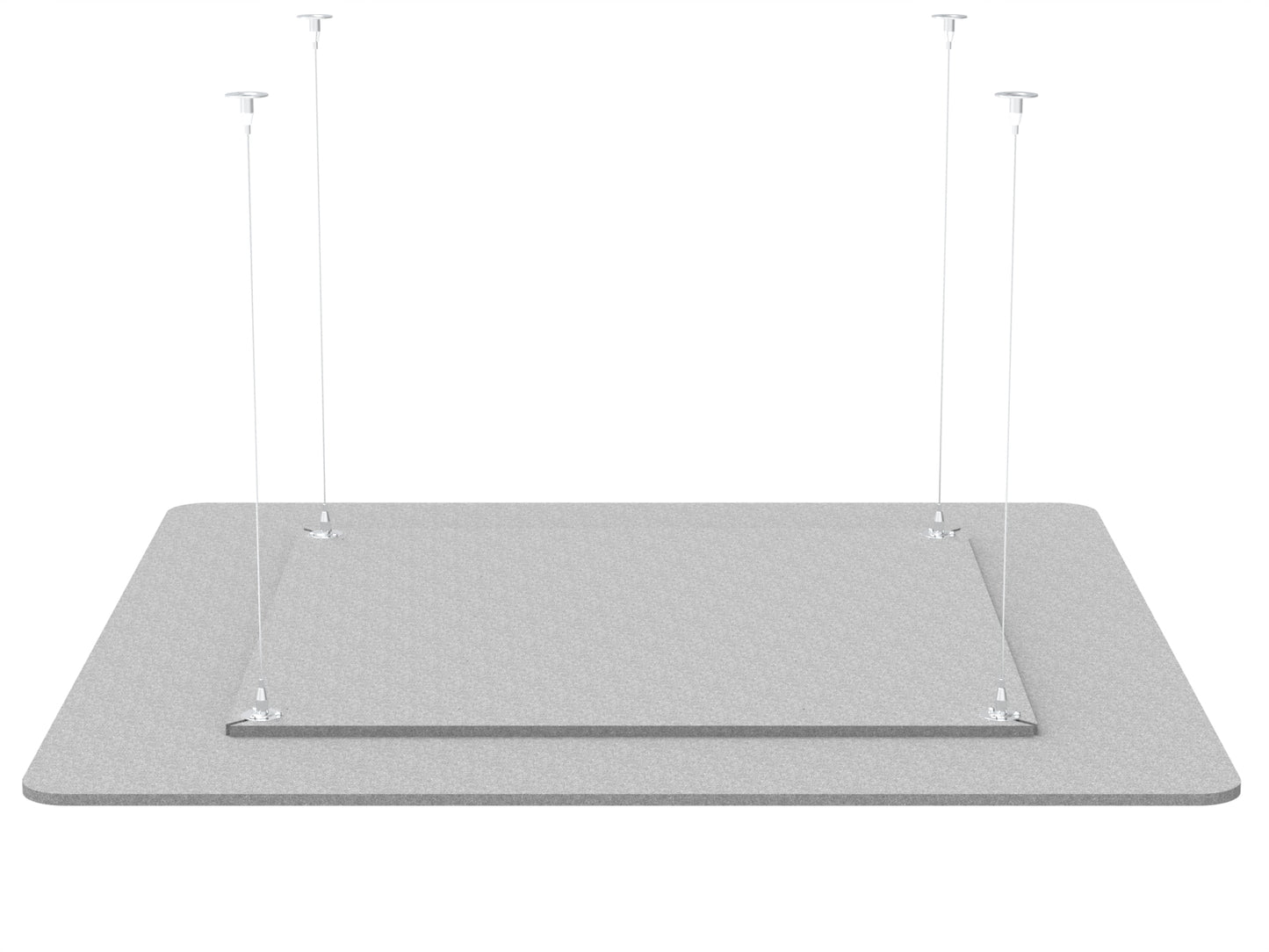 Acoustic Geometric Cloud - Large Square 47"