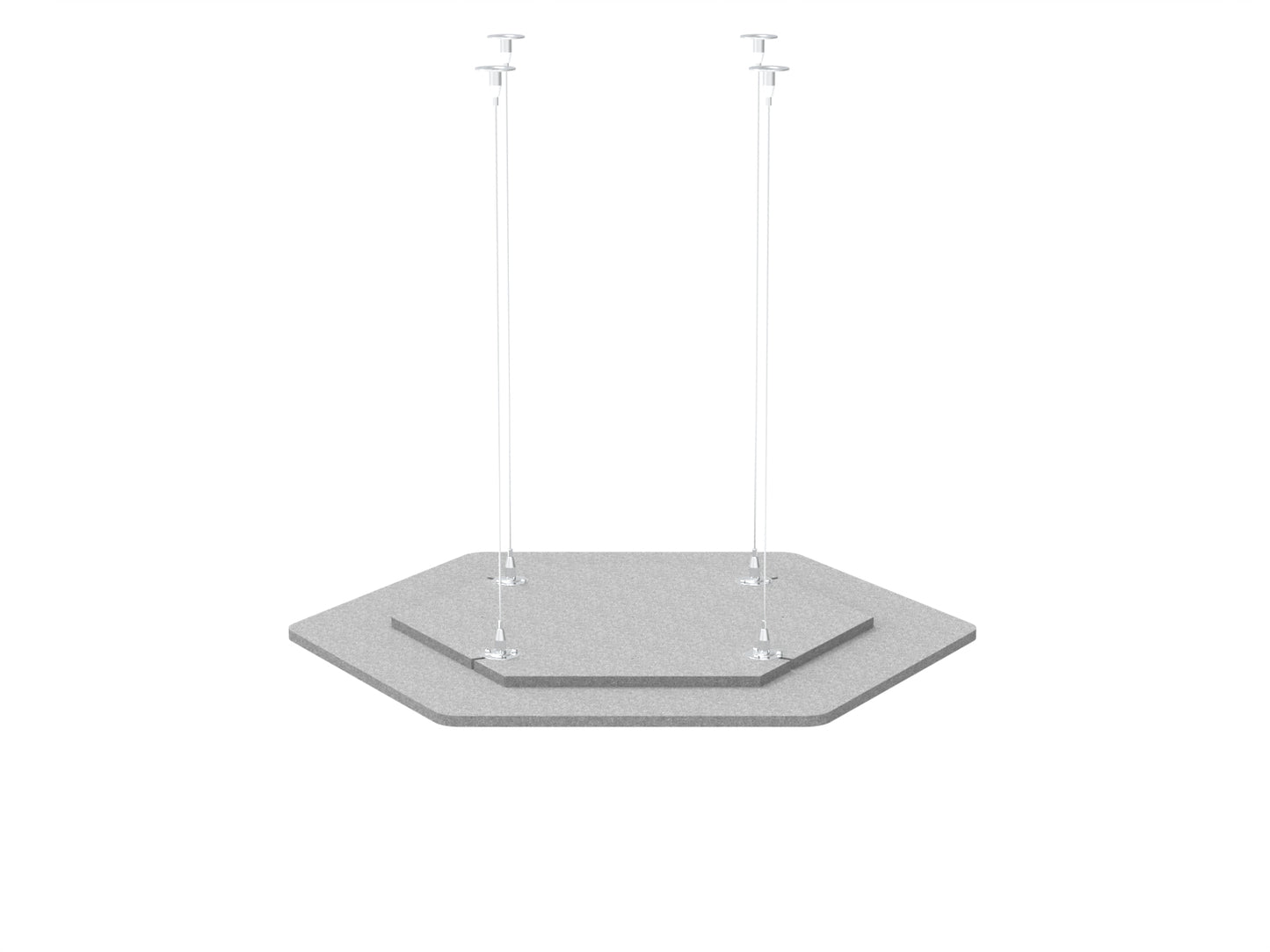 Acoustic Geometric Cloud - Medium Hexagon 30-5/8"