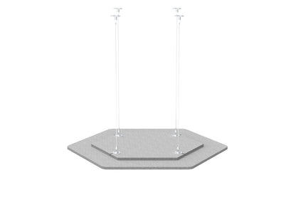 Acoustic Geometric Cloud - Medium Hexagon 30-5/8"