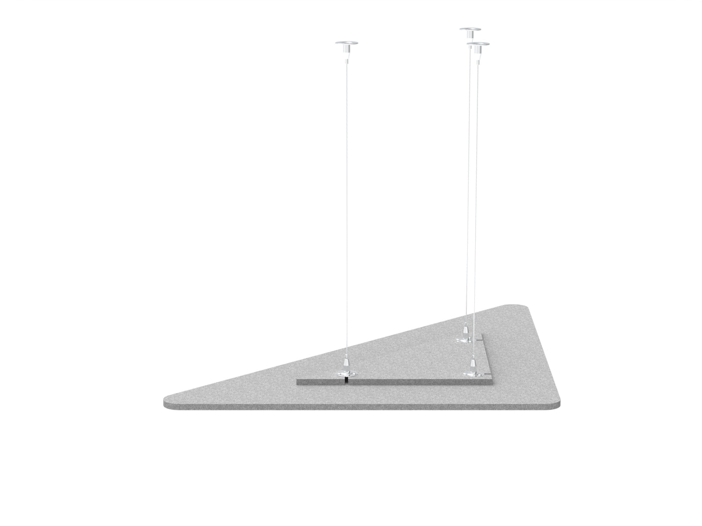 Acoustic Geometric Cloud - Medium Right Angle Triangle 40"