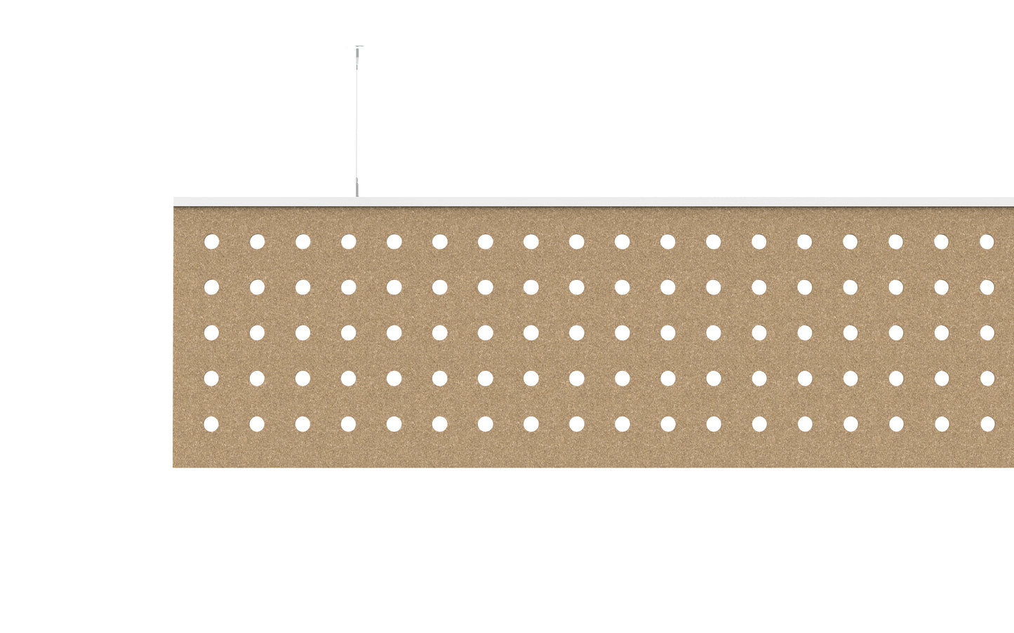 Acoustic Single Baffle - Punched Circles