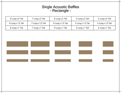 Single_acoustic_baffle_rect