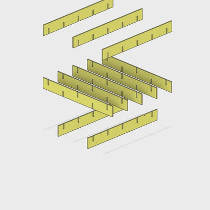 Acoustic Grid 6" High x 4'x4'