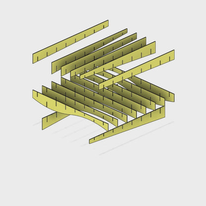 Acoustic Swell Grid 12" High x 8'x8'