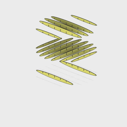 Acoustic Waffle Cloud 6" High x 6'x6'